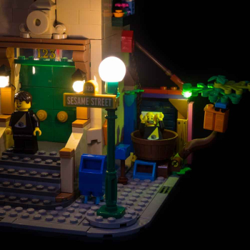 LED– Beleuchtungs-Set für das LEGO® SET 123 Sesamstrasse #21324